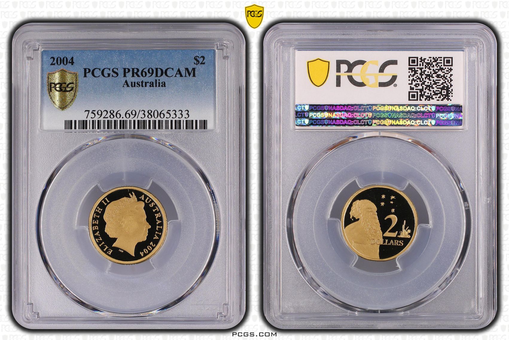 Two Dollar, 2004, PCGS PR69DCAM