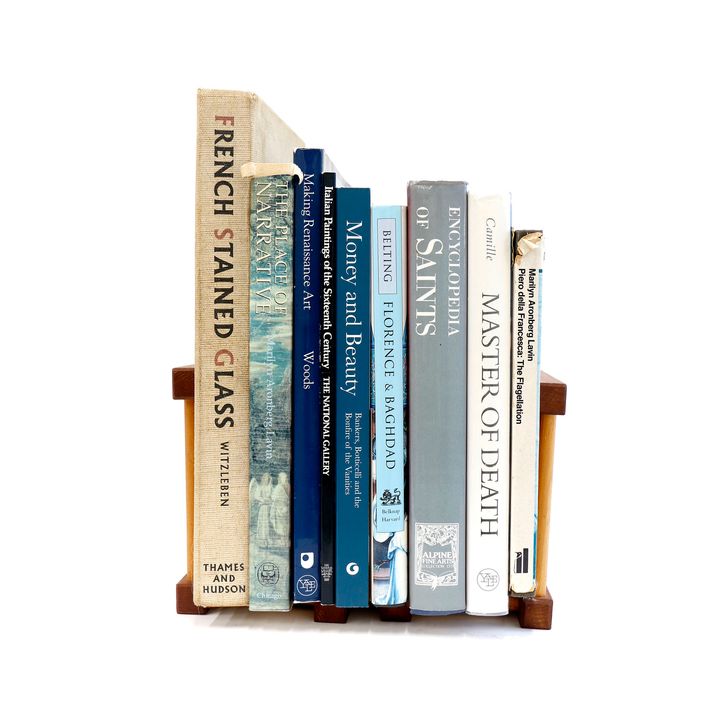 A Collection of Books Related to Renaissance Art