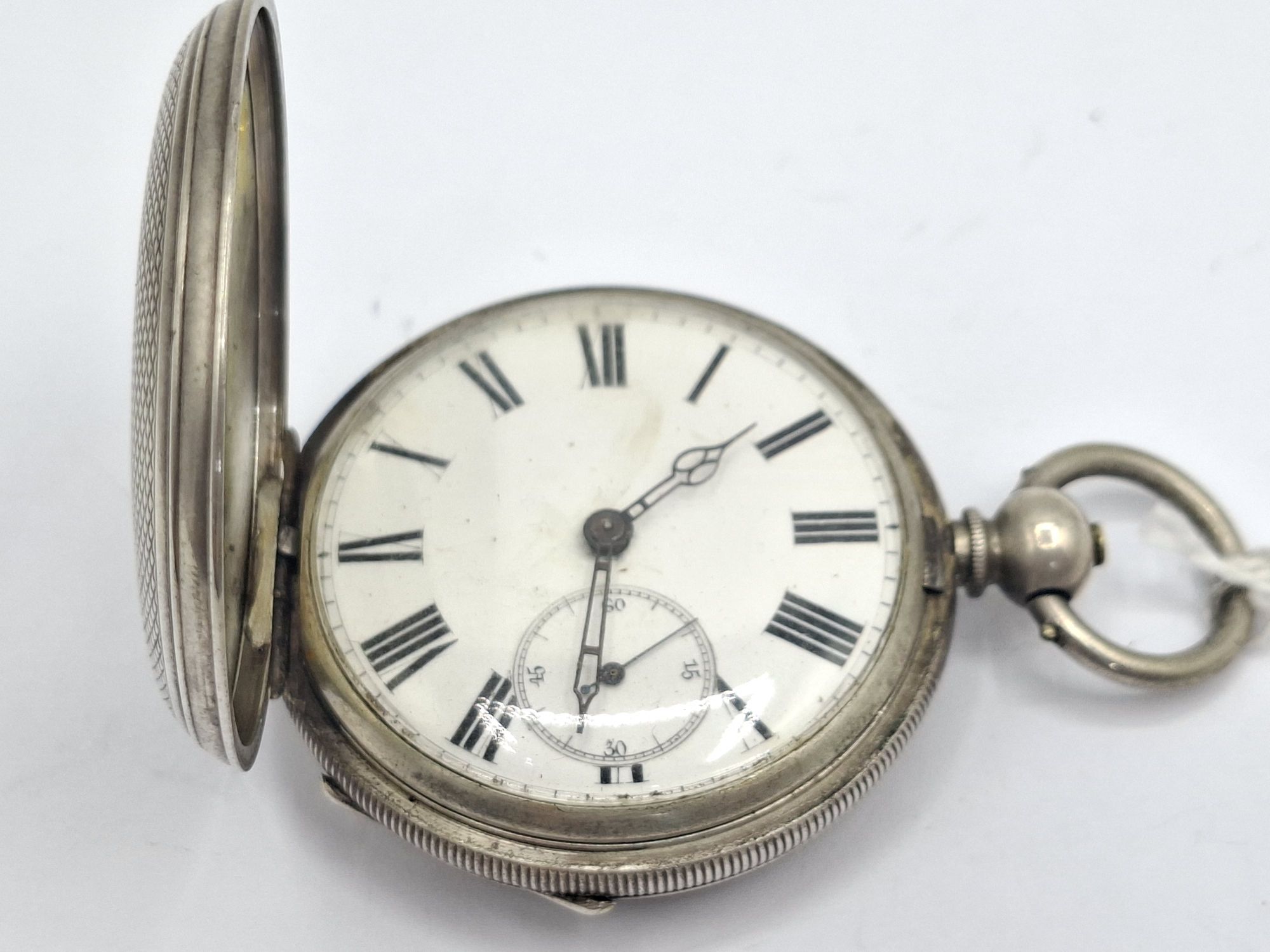 Art Deco Silver Pocket Watch