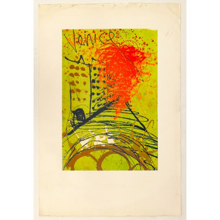 Dale Chihuly ''Venice'' Test Print 47.5''x31.5'' Sheet.