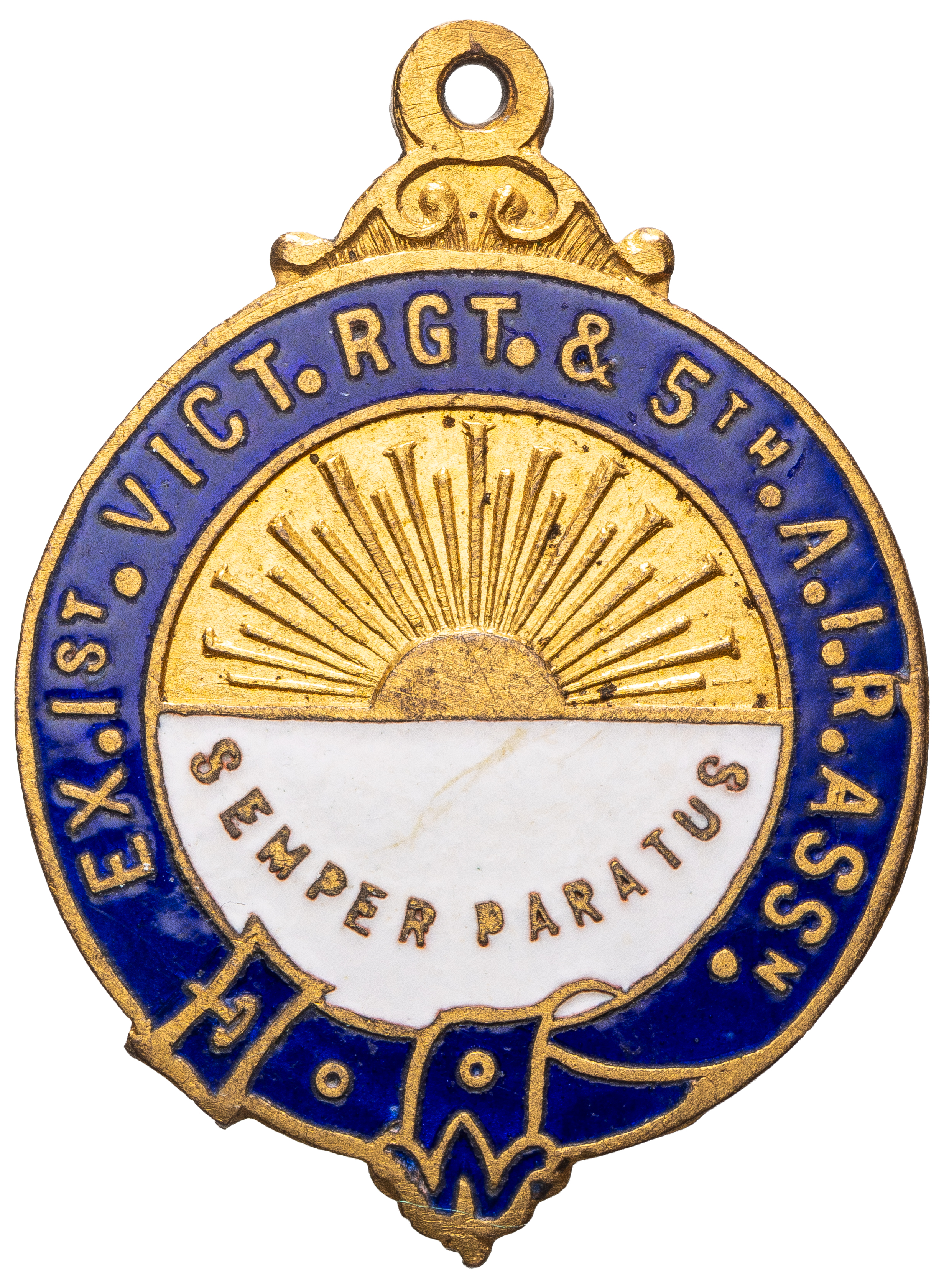 Ex 1st Victoria Regiment & 5th A.I.R. Association, C.1900, Aunc