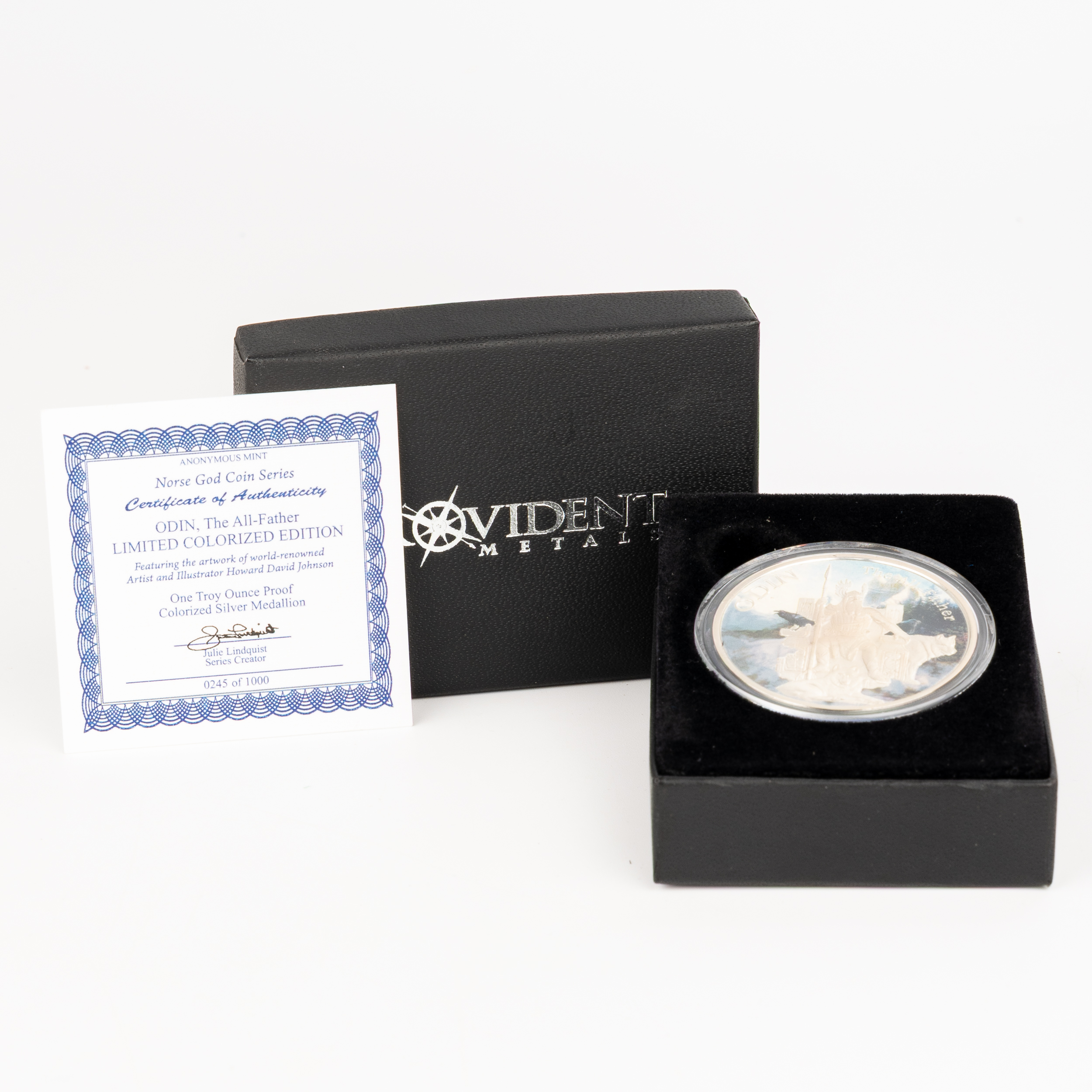Provident Metals - ODIN, The All-Father Medallion, FDC