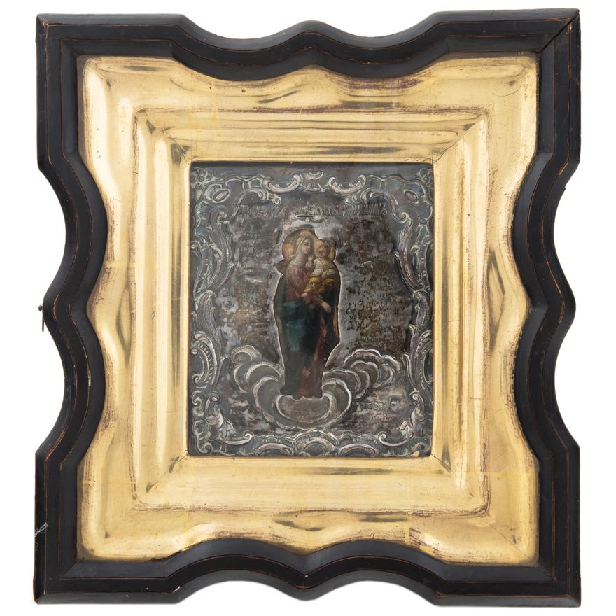 Ikona - Matka Boska Skarbiaszcza, Twer, Rosja, 1850 r.