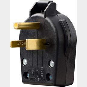 80*78*107 MM AIDA NEMA 6-30P & 6-50P, 30 & 50 AMP, 250 VOLT, 3-PRONG GROUNDED HEAVY DUTY ANGLE PLUG FOR COMPRESSOR, RANGES, GENERA