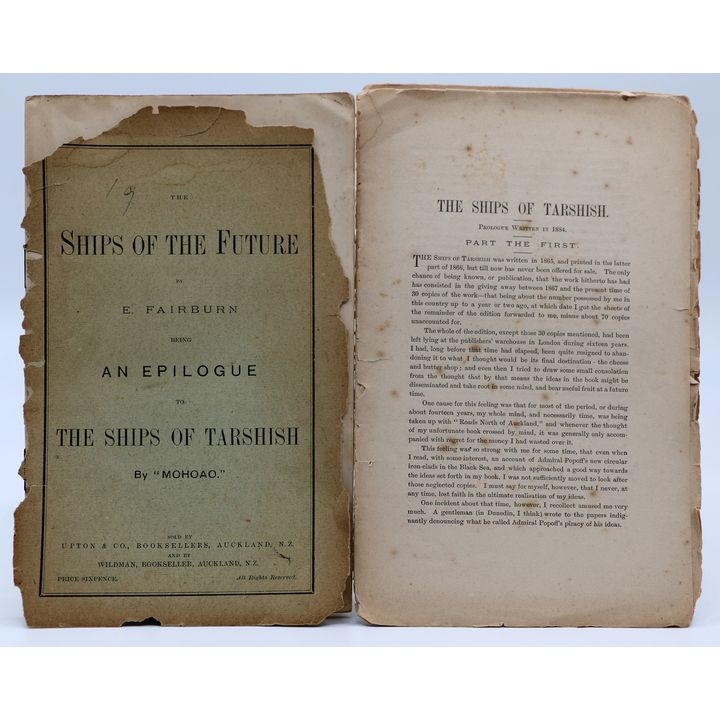 FAIRBURN, EDWIN  [2 issues] - The Ships of the Future.