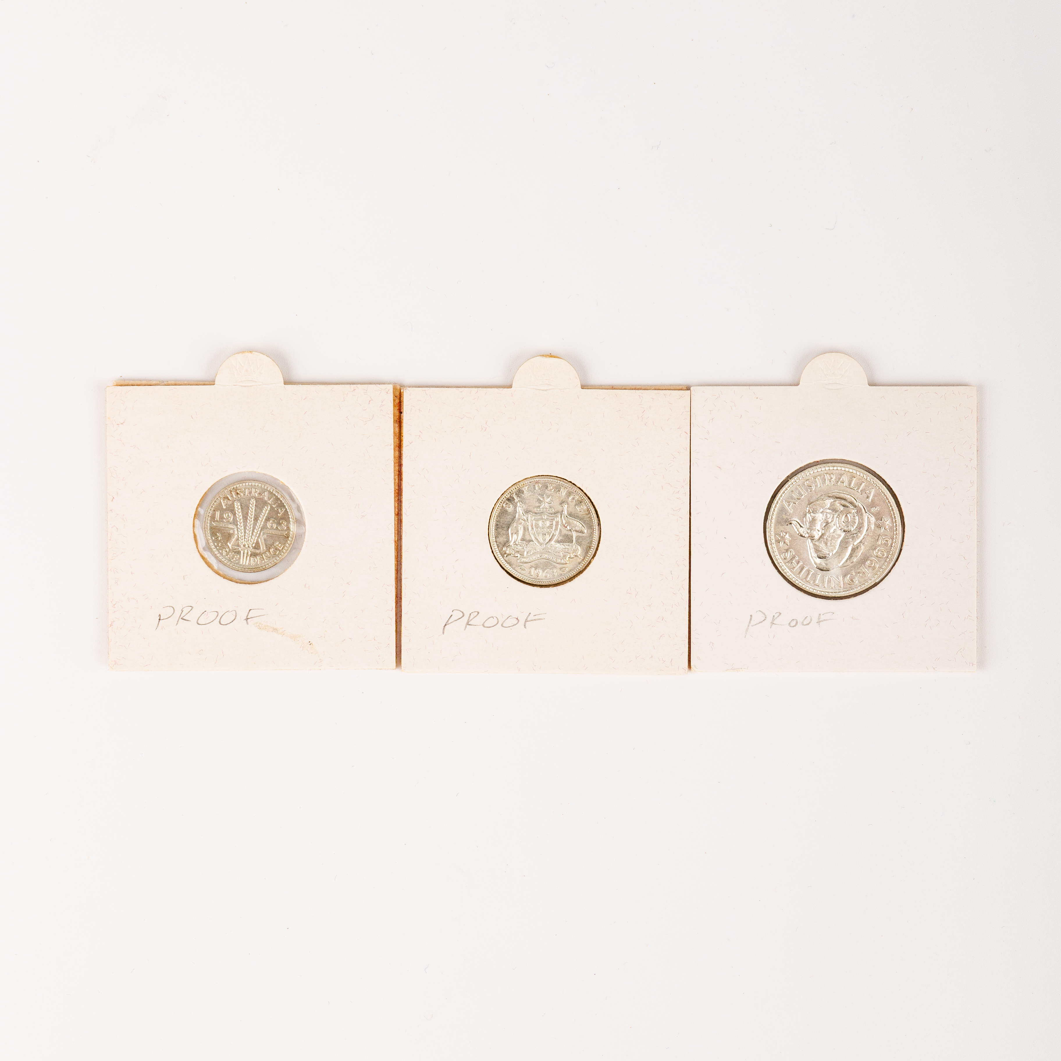 Elizabeth II, Threepence - Shilling, 1963, FDC