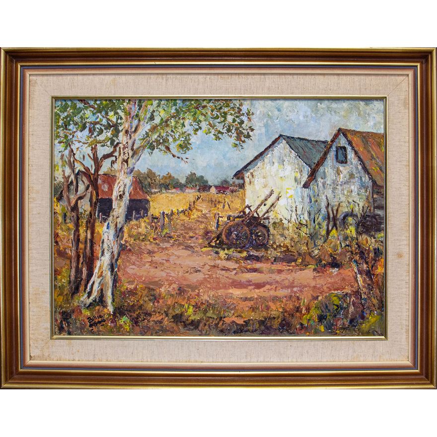 Billie De Horne, 'Farm Scene',