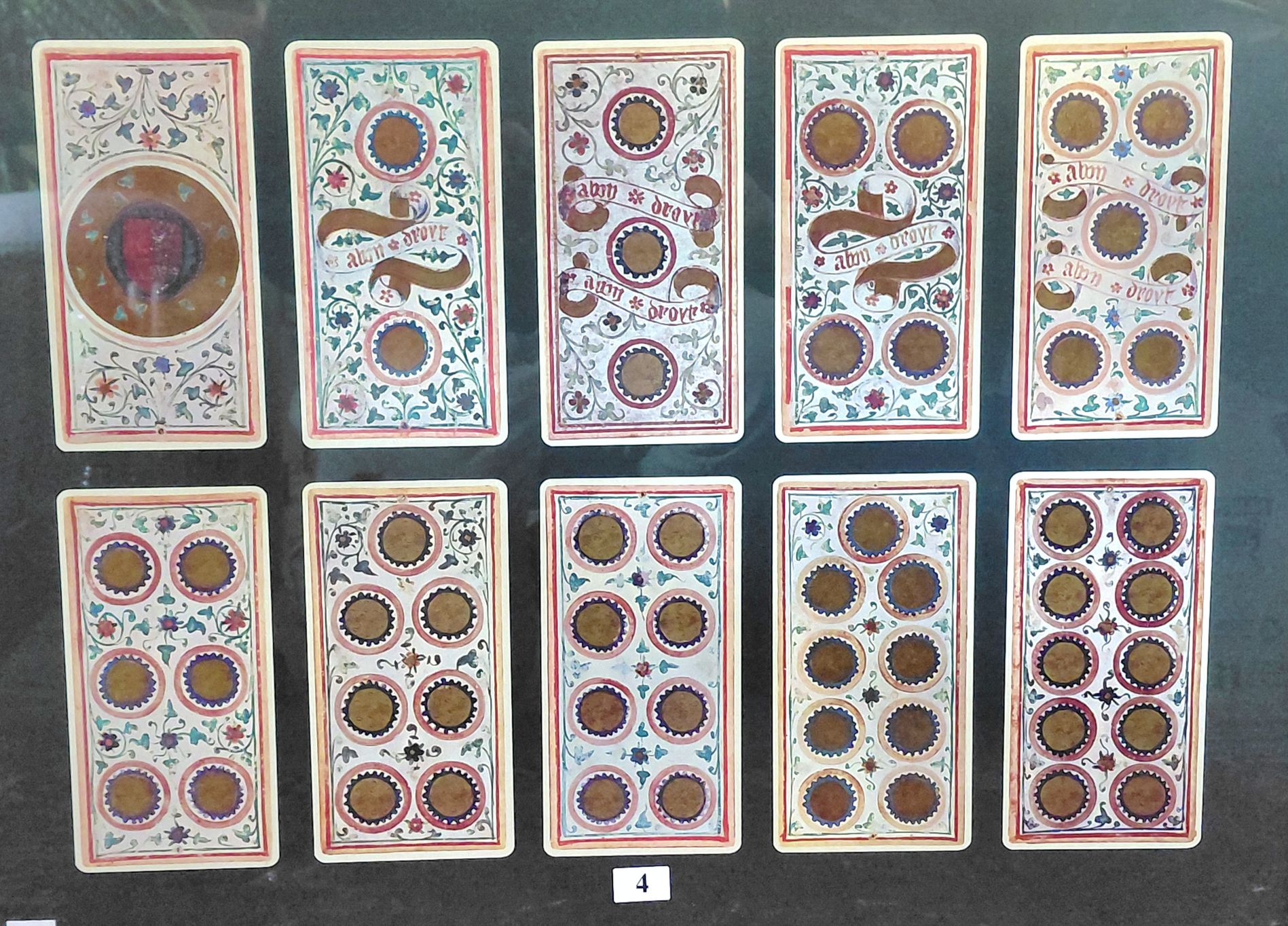 Tarot Card Display Plaque