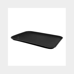 Bar Butler Rect. Tray Non-Slip Fibreglass Black (355X455Mm)-50587/2018 B6(S3)