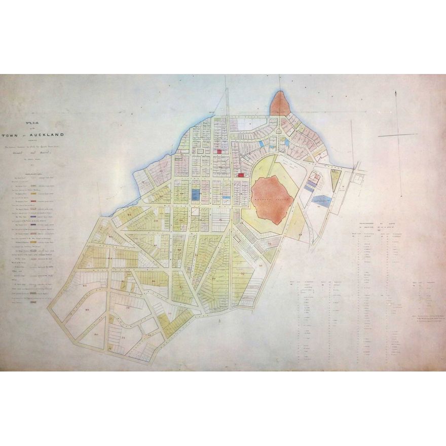 HEAPHY, CHARLES - Plan of the Town of Auckland