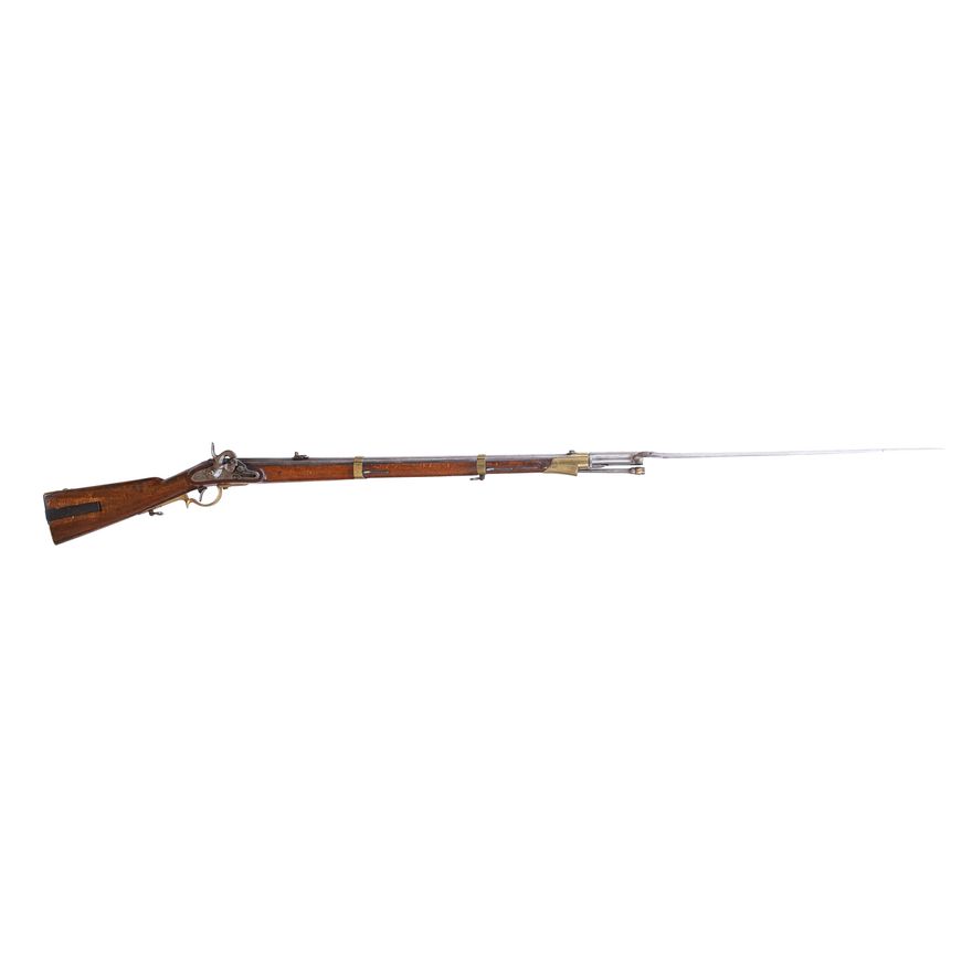 Karabin kapiszonowy, Europa Zachodnia, XIX w.