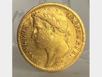 1813 FRENCH NAPOLEON GOLD 20 FRANC