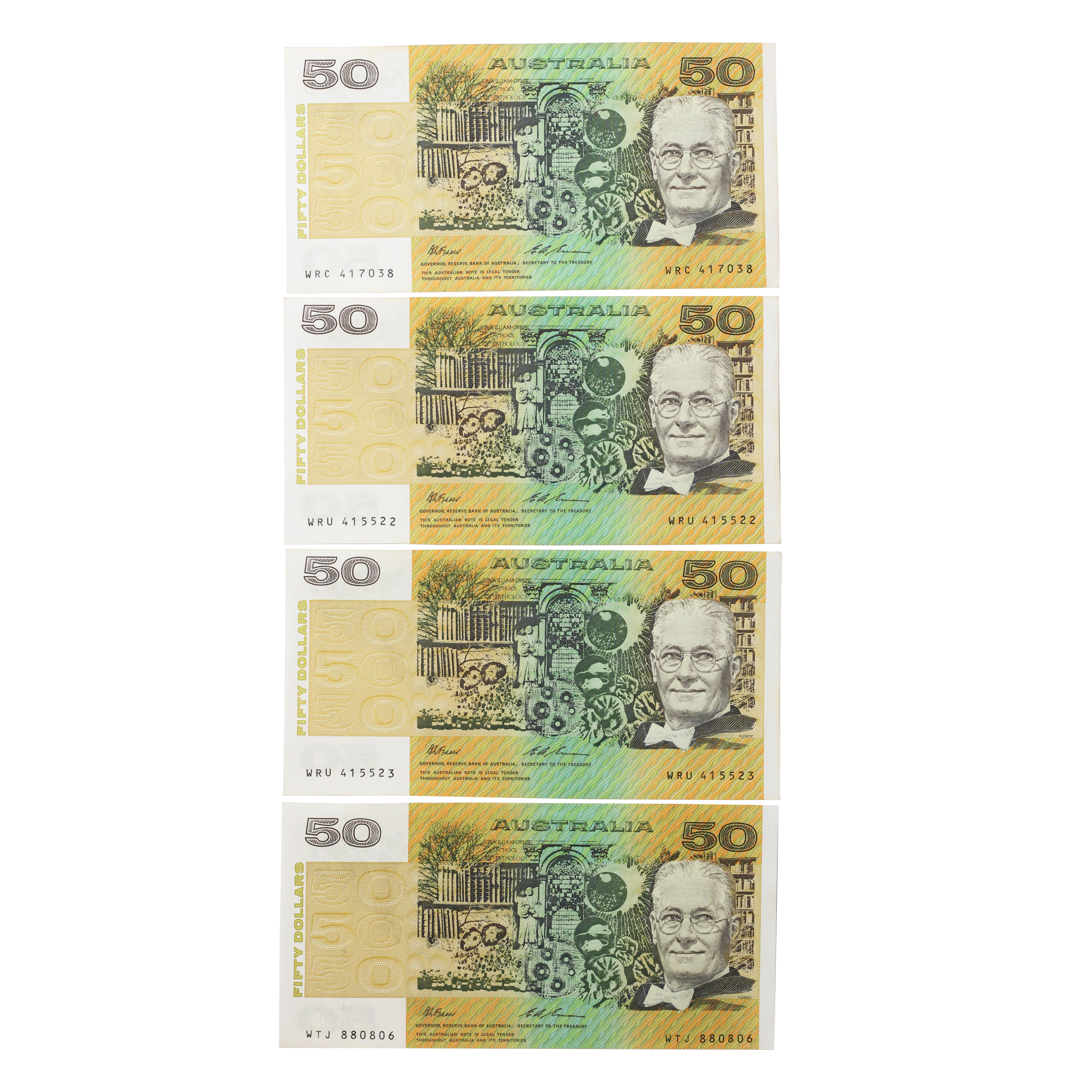 2063. · Group, Fraser/Evans, Fifty Dollars,  1993, gEF