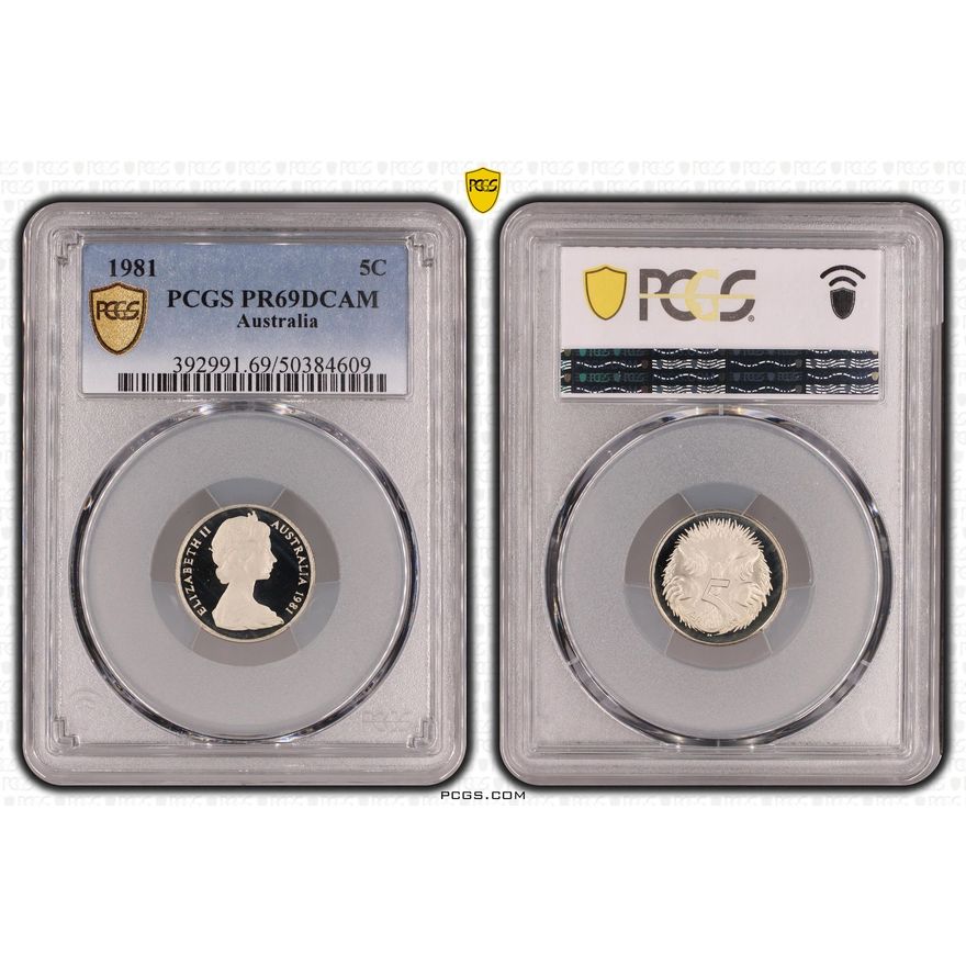 Five Cent, 1981, PCGS PR69DCAM
