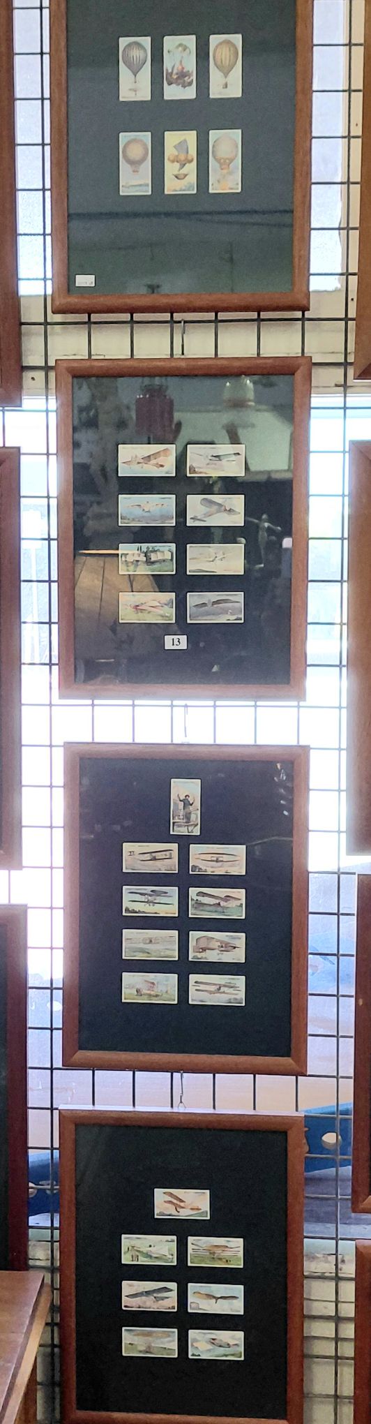 Cigarette Card Display Plaques