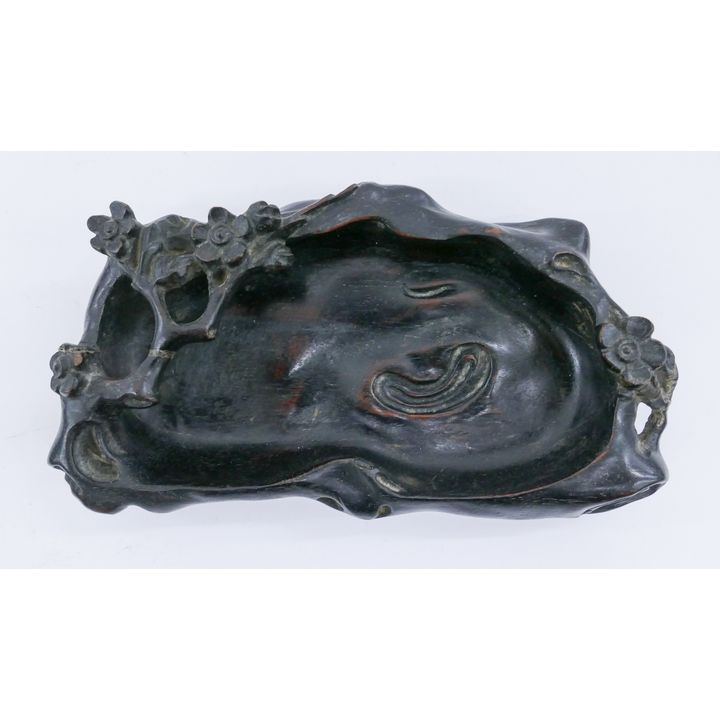 Chinese Qing Rosewood Brush Washer