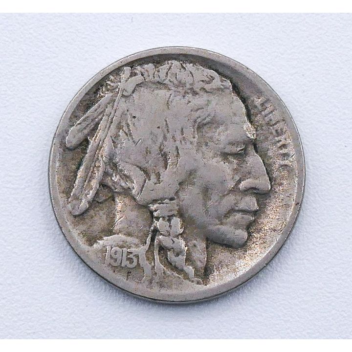 1913-S US Variety 2 Buffalo Nickel