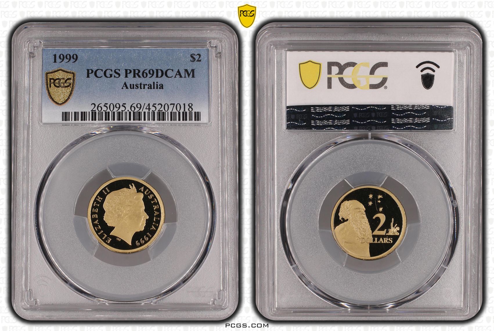 Two Dollar, 1999, PCGS PR69DCAM