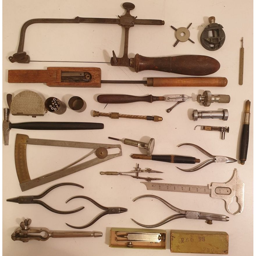 Hand Tools For The Repair of Watches & Clocks