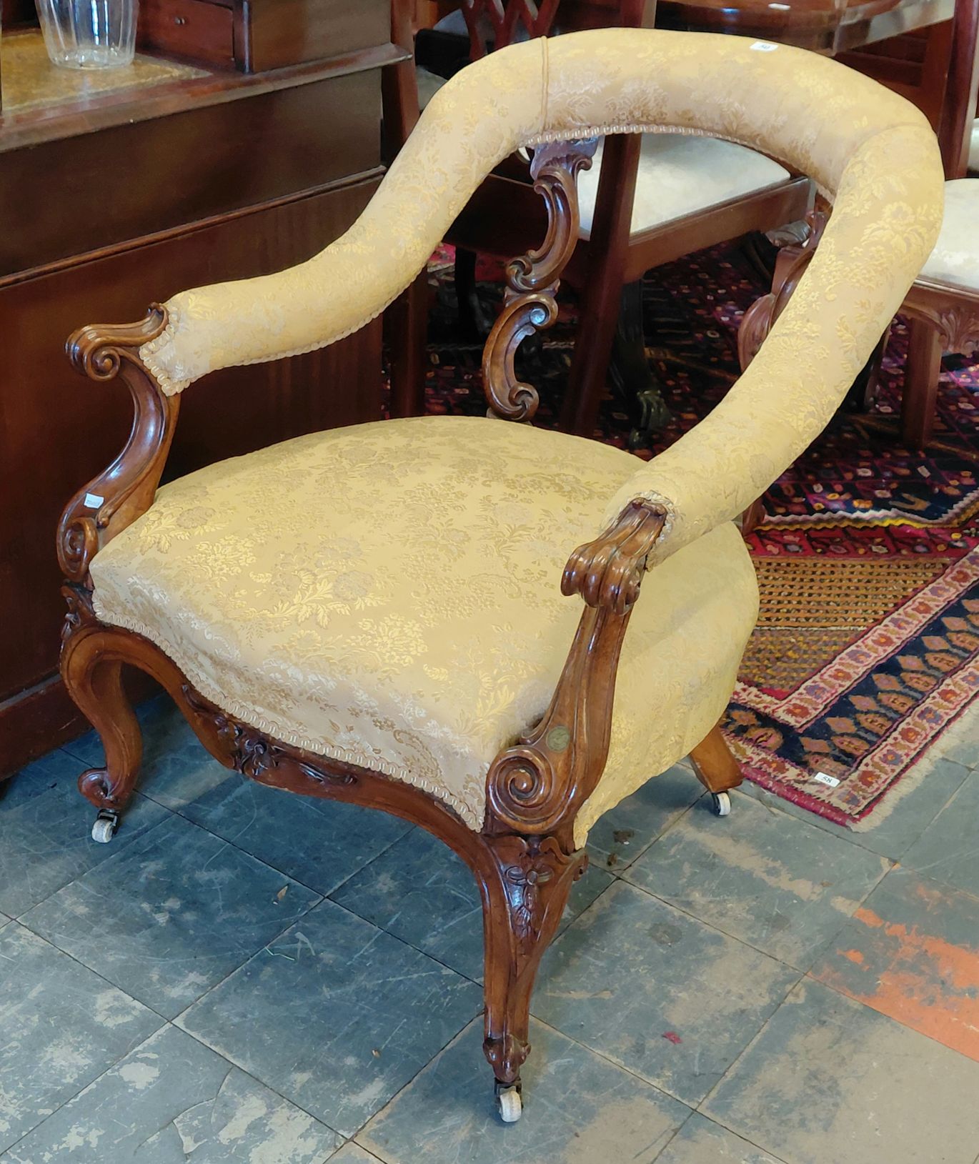Victorian Salon Armchair