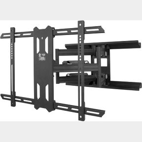 KANTO PDX650 FULL MOTION ARTICULATING TV WALL MOUNT FOR 37-75-INCH TVS | INTEGRATED CABLE MANAGEMENT | SWIVEL AND TILT| BLACK