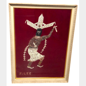 Large Arrowhead Artwork By Kermit N. Lee
