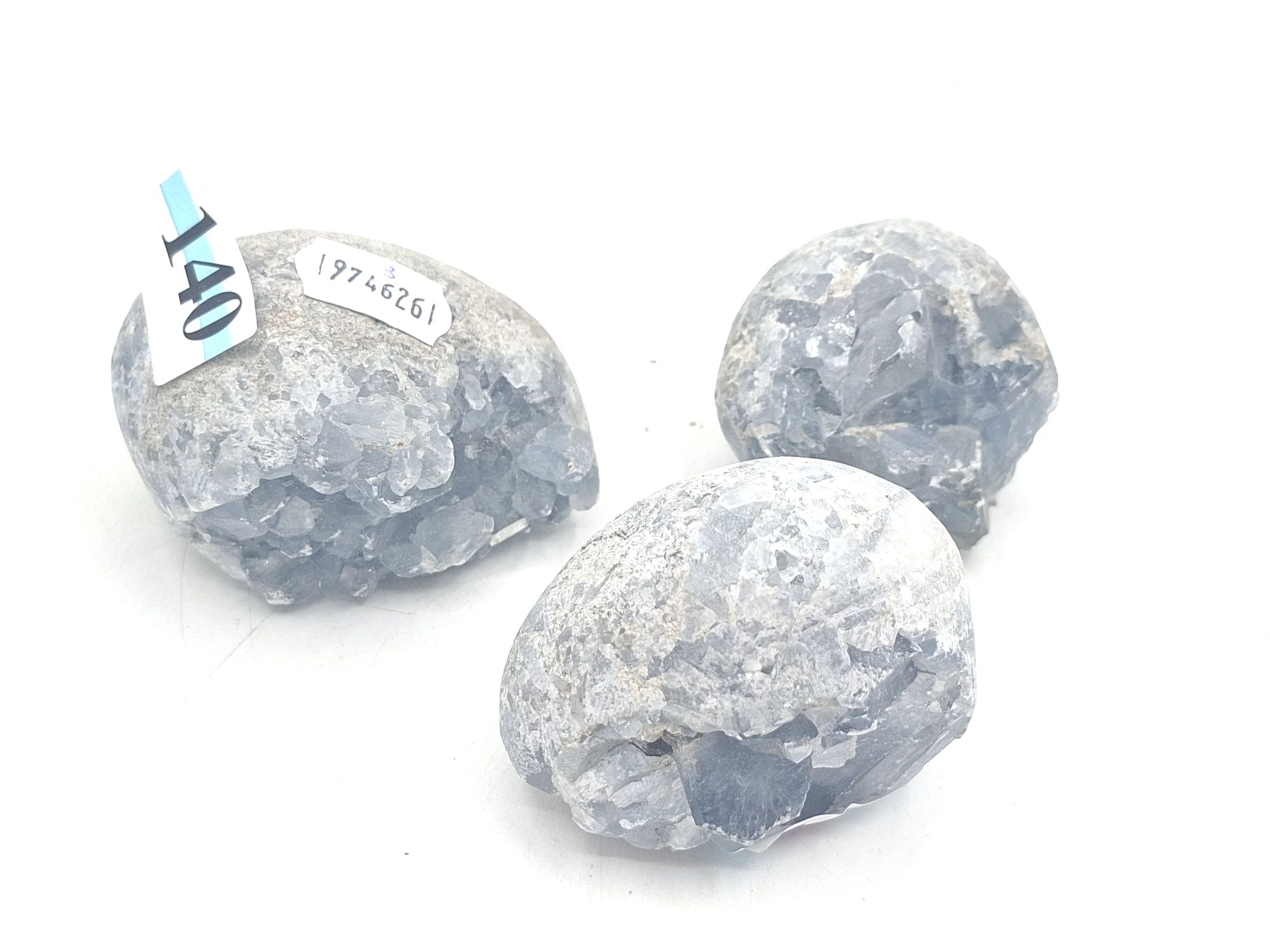 140 · CELESTITE CRYSTALS