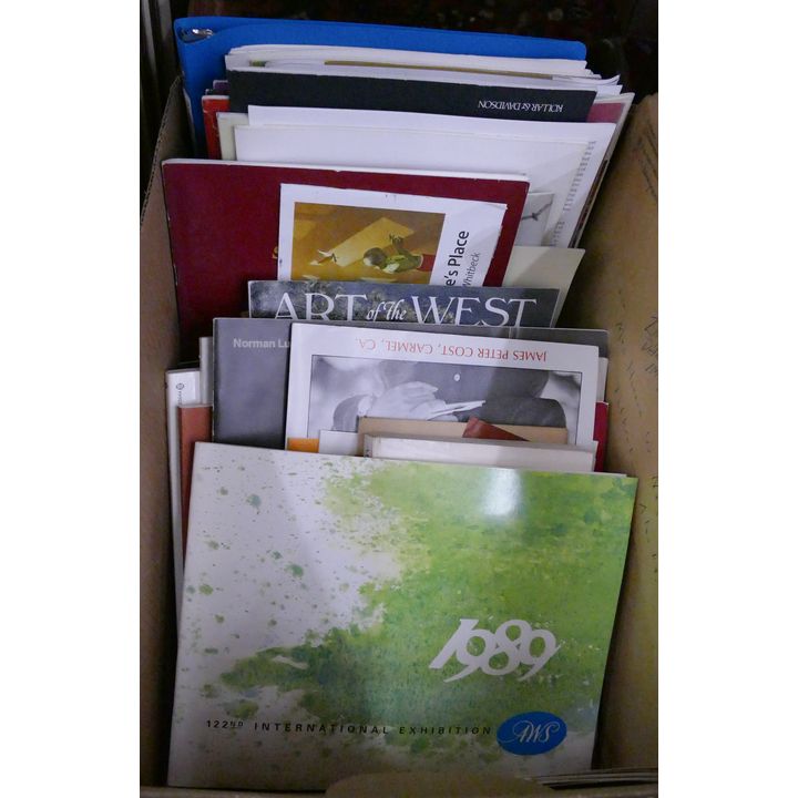 Box Modern Art Catalogues