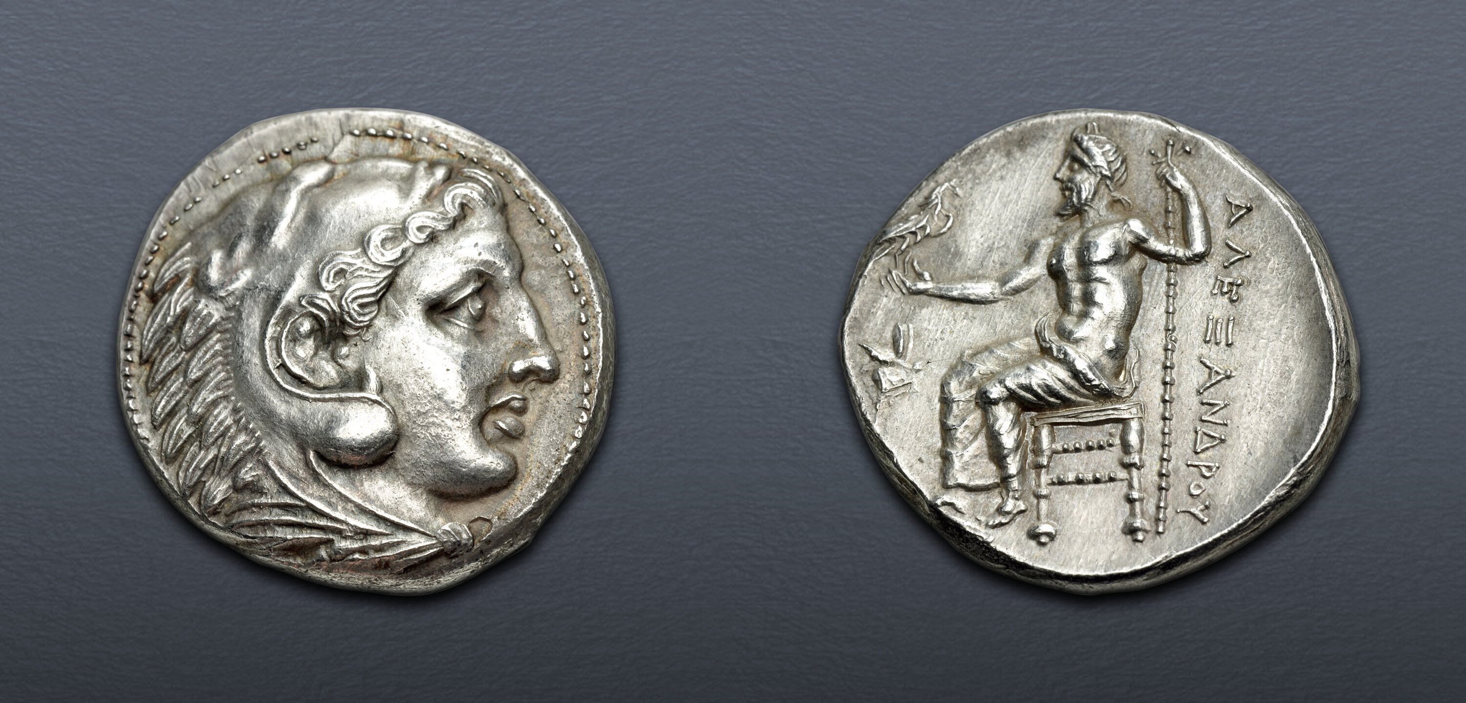 KINGS of MACEDON. Philip III Arrhidaios. 323-317 BC. AR Tetradrachm (25 ...