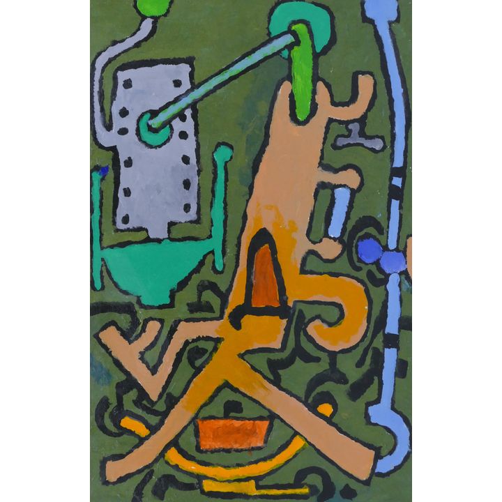 Harold Balazs ''Clutter'' 2012 Acrylic