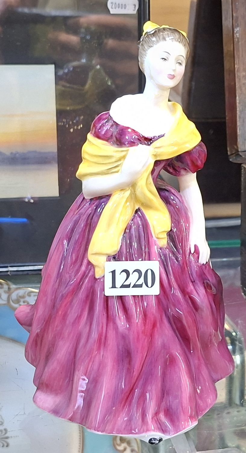 Adrienne Ceramic Lady Figurine