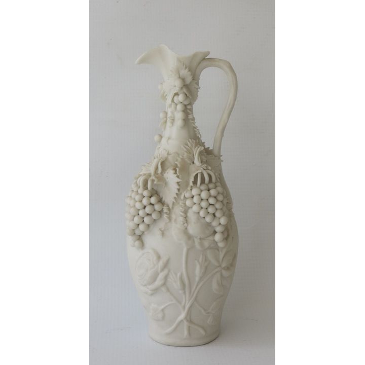 RELIEF MOULDED PORCELAIN EWER