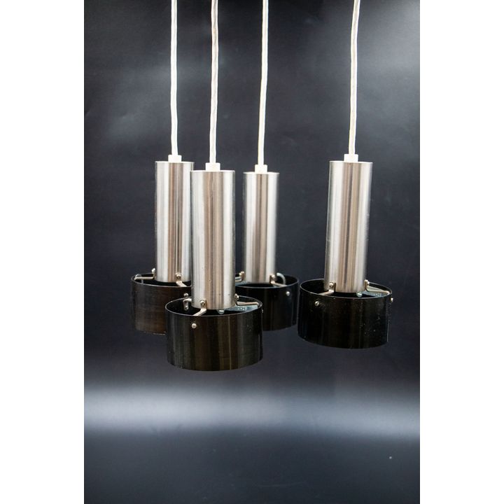 Four 1960s Danish pendant lamps