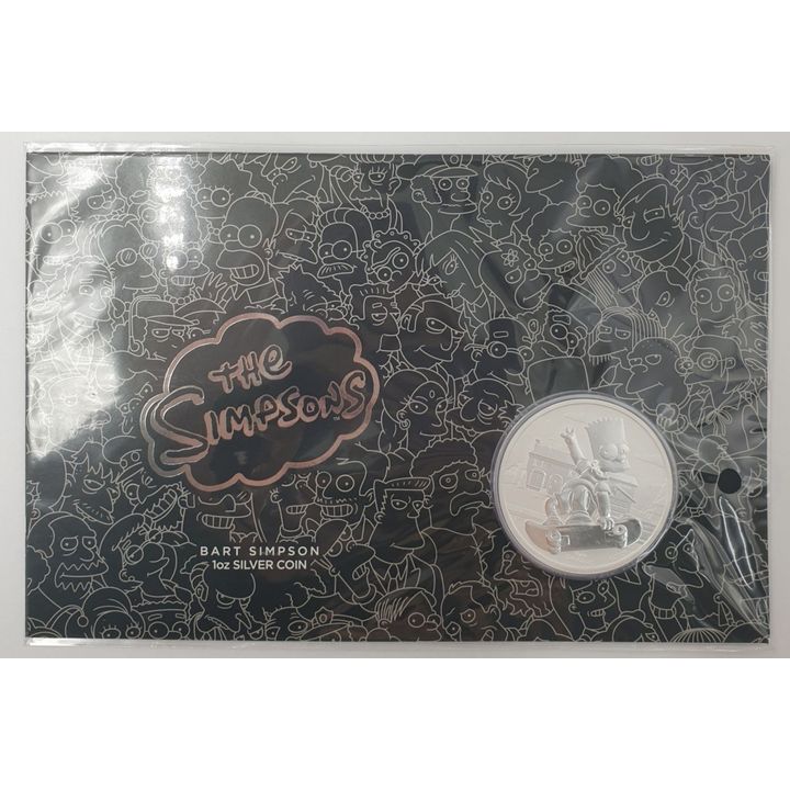 Bart Simpson 1oz. Silver Coin