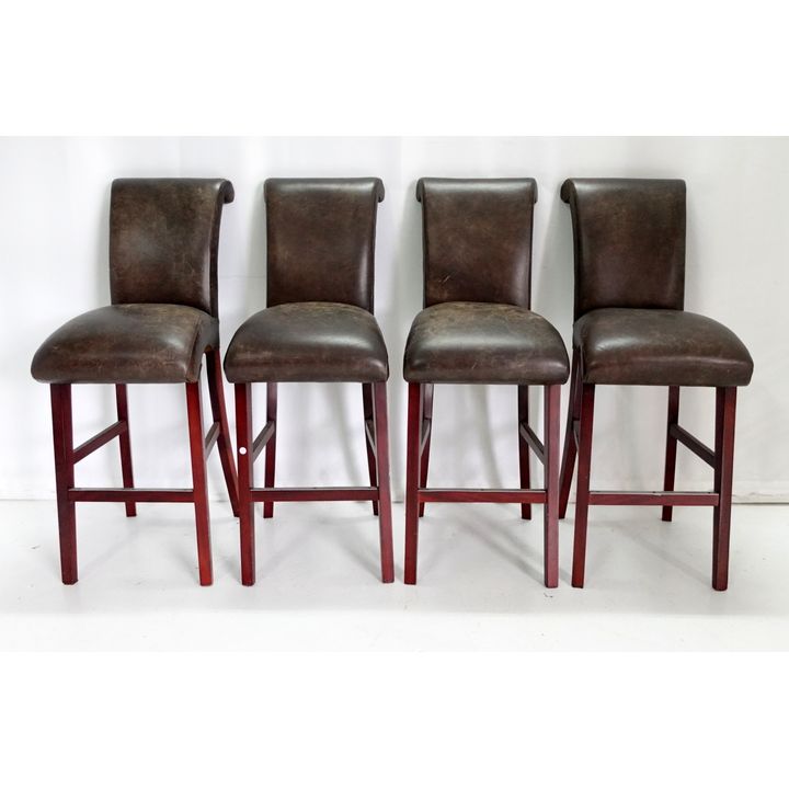 SET OF 4 KITCHEN STOOLS