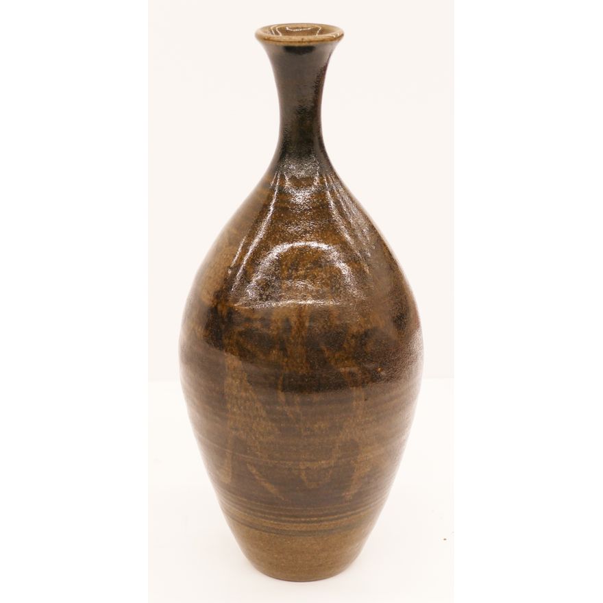 Peter Callas Wax Resist Decorated Vase