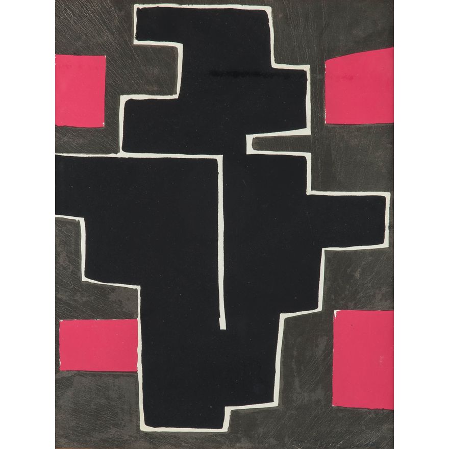 Józef Jarema | Kompozycja, 1955