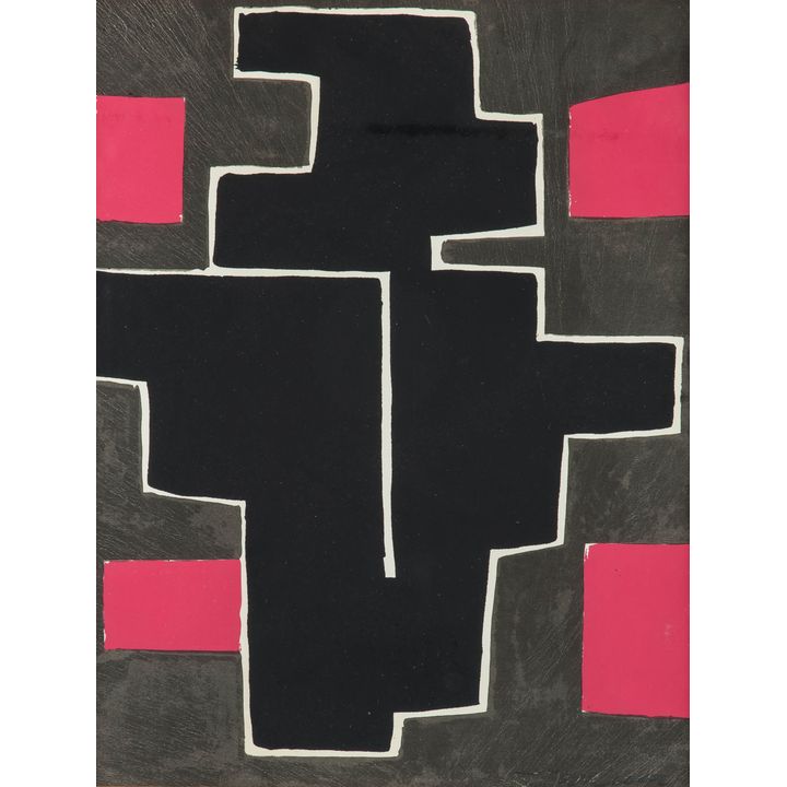 Józef Jarema | Kompozycja, 1955