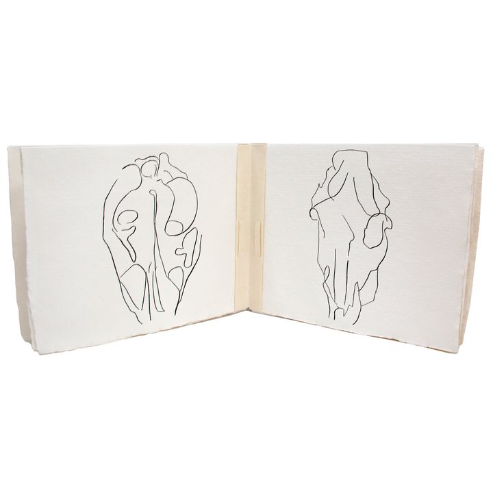 BURKE, CLIFFORD and RUTH FINE [illustrator]  , Bone Songs.