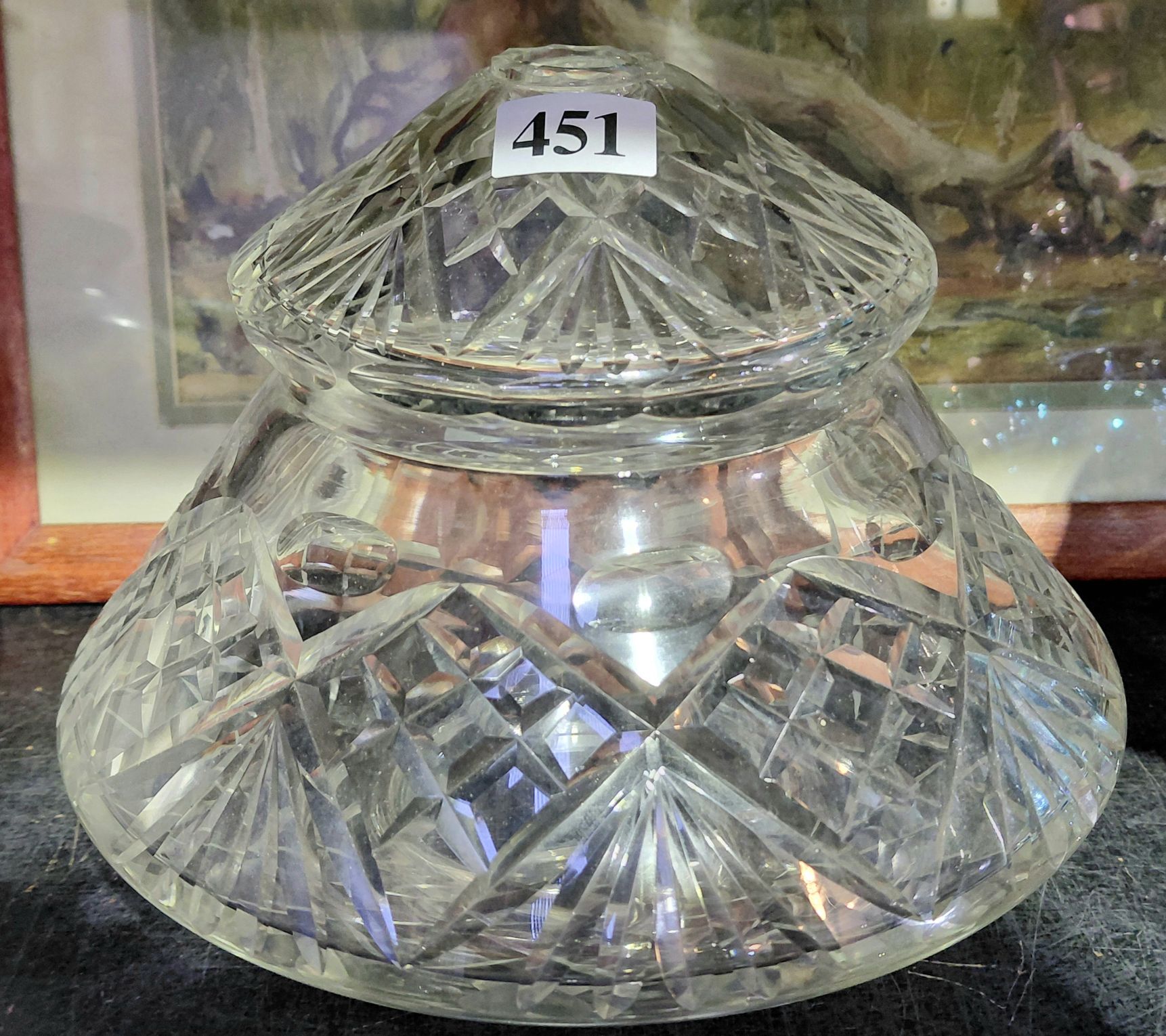 CUT CRYSTAL LAMP SHADE