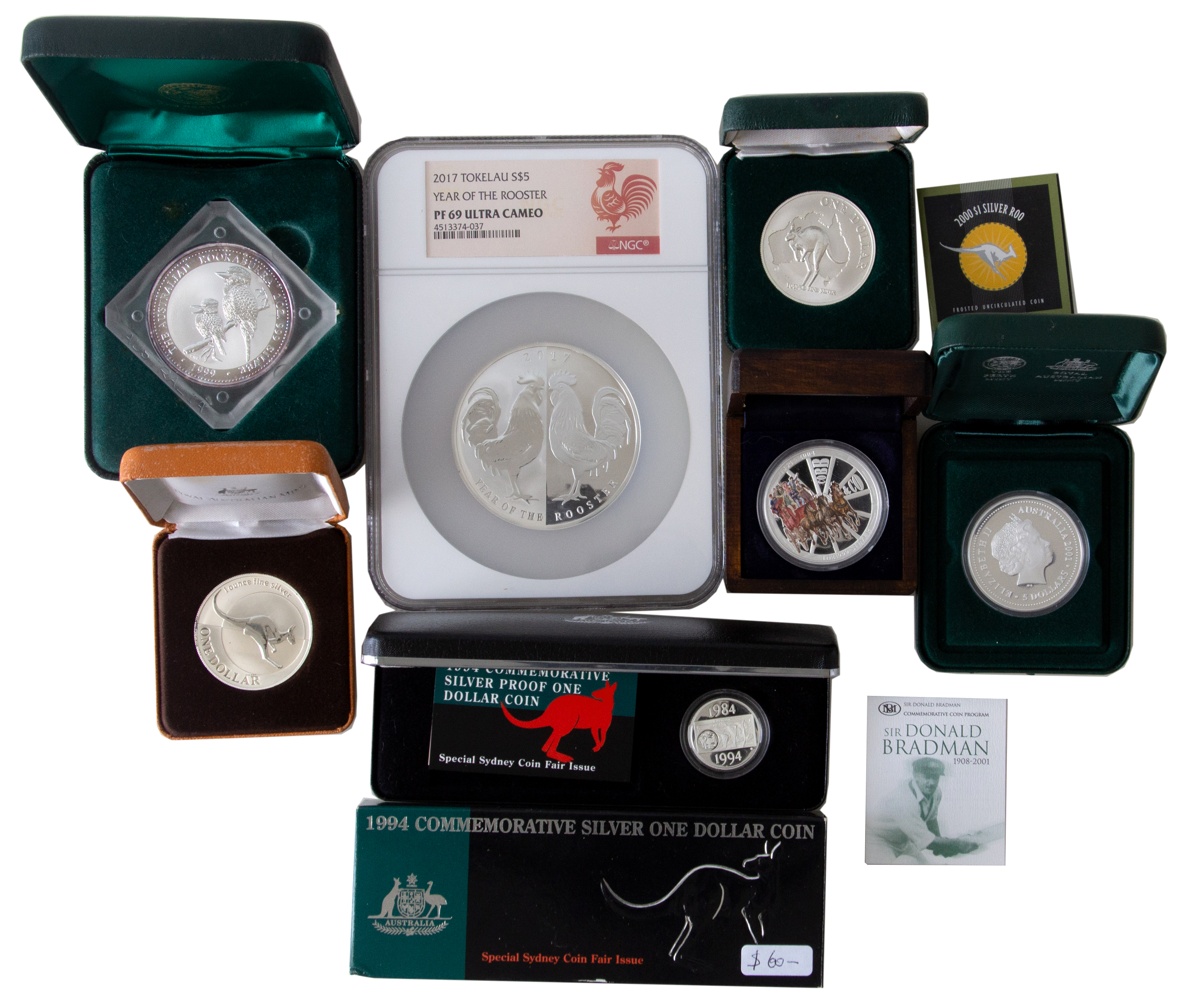 Group, Kookaburras, 1999, FDC