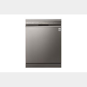 LG 14 place Quadwash Steam dishwasher Platinum silver 3|NOT TESTED NO PLUG / SCRATCHED