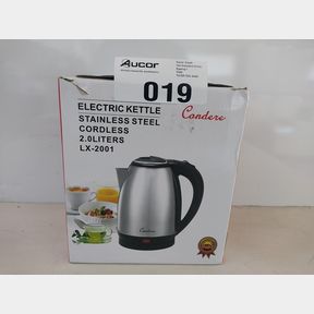 CONDERE 2L CORDLESS ELECTRIC KETTLE - STAINLESS STEEL