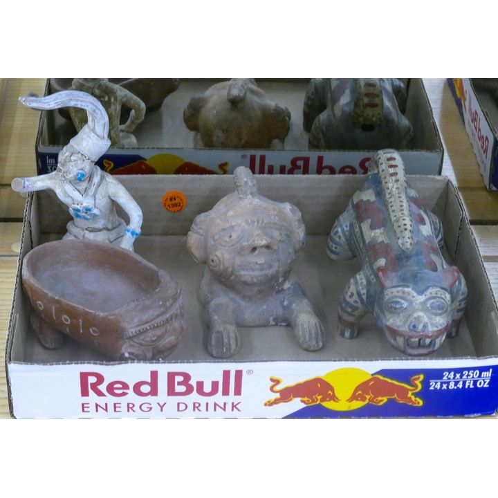 Box 4pc Pre Columbian Style Figures