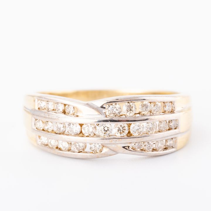 Diamond Dress Ring 9ct Gold