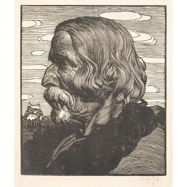 Władysław Skoczylas | Profil górala, 1913 r.