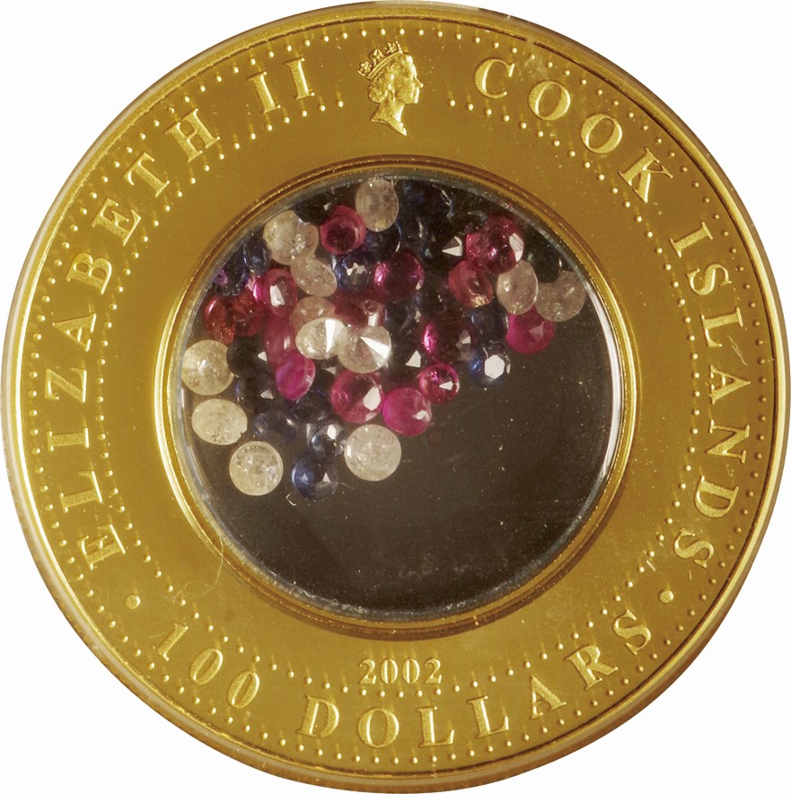 クック諸島-Cook Islands. Proof. Gold. 100ドル(Dollar