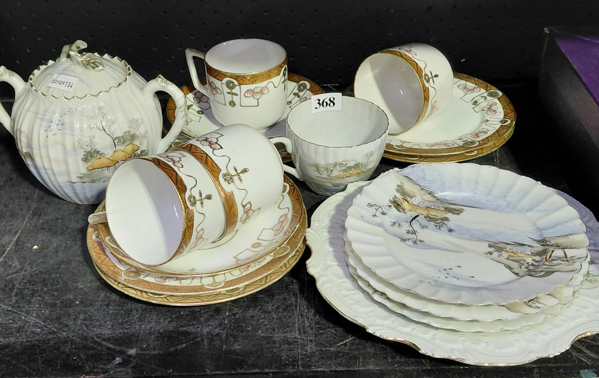 368 · JAPANESE PORCELAIN TEASETS
