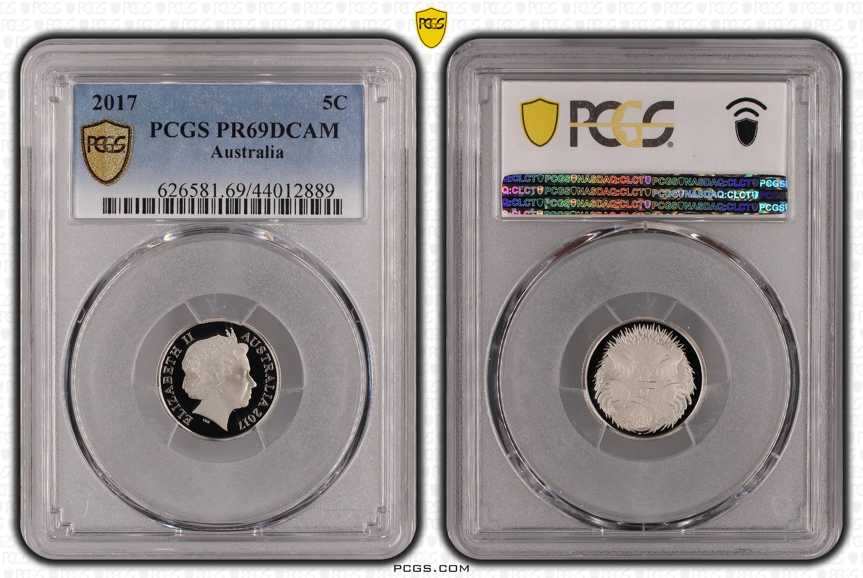 , Five Cent, 2017, PCGS PR69DCAM