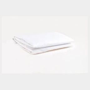 Cabbage Creek - Standard Cot Fitted Sheet - White-50584/599 B4(S7)